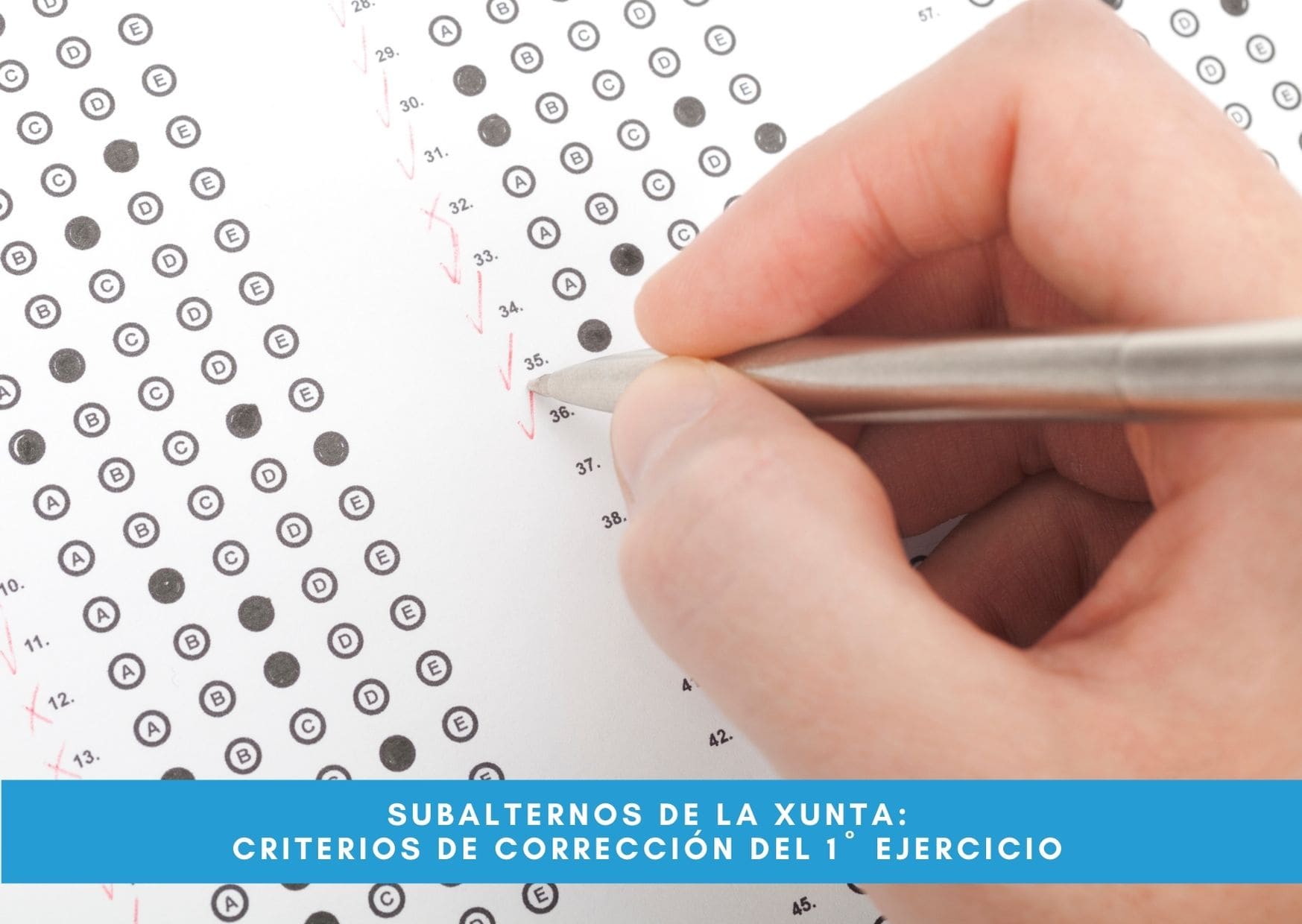 Corrección de examen