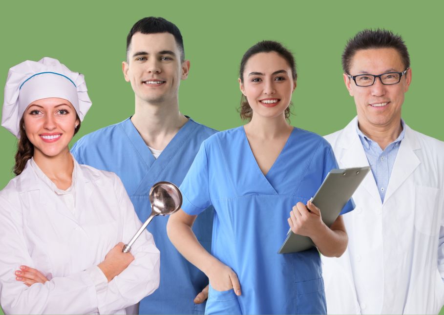 Trabajadores sanidad