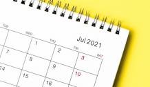 Calendario de examen