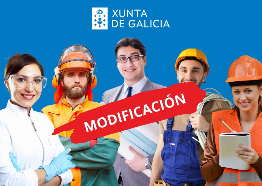 Modificación de las convocatoria
