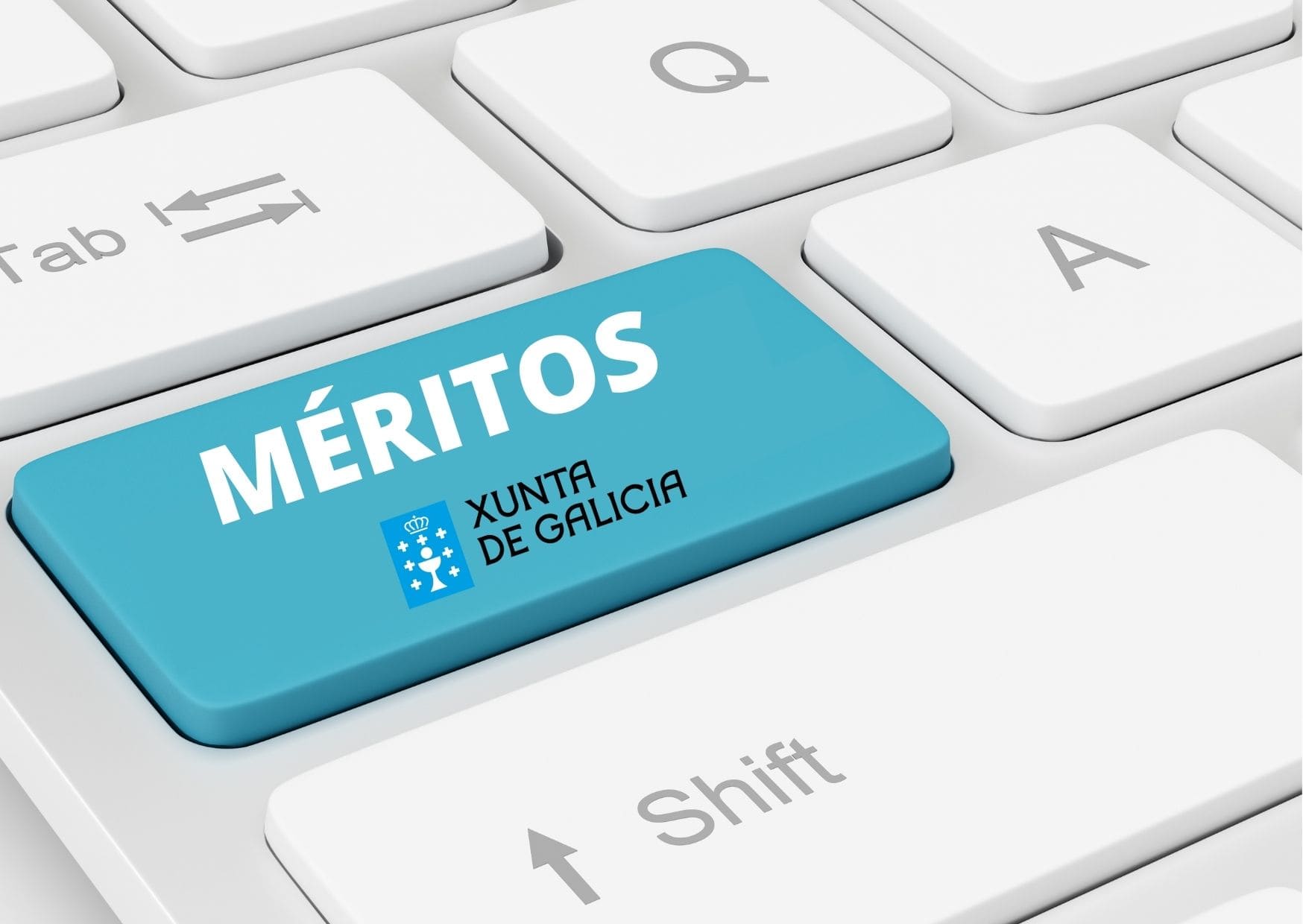 Tecla de méritos de la Xunta